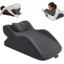 Løftende kilepude 60,7 x 36,5 x 24 cm Ergonomisk pude til støtte for ben, ryg og knæ Pude til afslapning, læsning og hvile 3