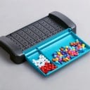 Logikai játék kódfejtés 17 x 8 cm Utazó társasjáték színes gyöngyökkel Logikai készségfejlesztés Deduktív játék gyerekeknek és felnőtteknek 3
