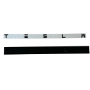 Logo cromat Tesla pentru ușile din spate ale portbagajului, emblemă, insignă, autocolant pentru Modelele 3, S, X și Y, accesorii 4