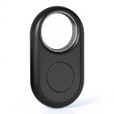 Lokalizator na klucze dla Android 1 sztuka Google Find Hub Smart tag z przyciskiem i metalowym oczkiem Czarny Dla zwierząt, bagażu i portfela 1