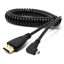 Lomený flexibilný kábel Micro HDMI / HDMI 1,5 m 2