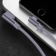 Lomený nabíjací kábel pre Apple Lightning na USB 7