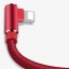 Lomený nabíjecí kabel pro Apple Lightning na USB 1