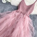 Long Dress with Tulle Skirt 8