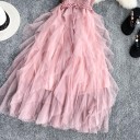 Long Dress with Tulle Skirt 9