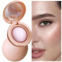 Long-lasting Waterproof Powder Highlighter 6.3 x 6.3 x 2.4 cm Highlighter Blusher Powder Highlighter for Face 4