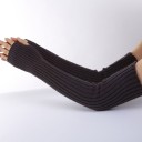 Long Women's Fingerless Gloves 10