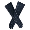 Long Women's Gloves Made of Artificial Leather 4