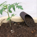 Lopatina da giardinaggio multifunzionale in plastica 17 x 7 cm Leggera e resistente in stile giapponese per trapianto, piantumazione 5