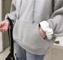 Løs sweatshirt med print til kvinder 2