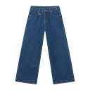 Losse rechte denim broek voor heren Wijde pijpen Casual jeans voor in de stad en vrije tijd Comfortabele denim snit 2