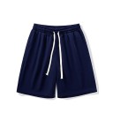 Losse sportshorts voor heren met trekkoord, lichtgewicht en ademend materiaal. Fitness hardloopshorts voor training, oefening en vrije tijd. 4