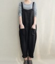 Løstsiddende damejumpsuit med lommer 3