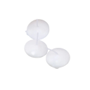 Lot de 16 bougies flottantes 3,6 x 1,5 cm Disques de cire de soja non parfumés Décoration de baignoire Décoration de mariage romantique 2