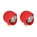 Lot de 2 lampes LED pour chaussures, éclairage de sécurité pour la course nocturne, la promenade du chien, 3 modes clignotants, décoration pour chaussures de sport 8
