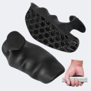 Lot de 2 renforts élastiques pour doigts 9,1 x 4,3 x 2 cm PVC nid d'abeille avec étui de protection Entraînement à la préhension 5