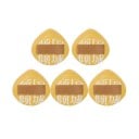 Lot de 5 mini éponges à doigts 3,6 x 3,5 cm Houppettes cosmétiques pour un maquillage détaillé Anti-cernes et maquillage Applicateurs fins 4