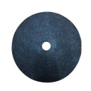 Lote de 5 telas circulares negras para mantillo de 62 cm. Tejido ecológico no tejido para control de malezas. Esterillas para plantas de jardín. 1