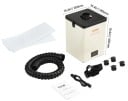 Lötrauchabsauger 150W 265×265×430 mm mit Filterelementen und flexibler Leitung beige-schwarz für die Werkstatt 2