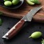 Loupací nůž z damascénské oceli 4