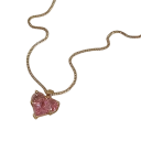 Loving Heart Necklace in Stainless Steel and Zinc Alloy Elegant Y2K Party Jewellery for Women Exclusive Fashion Accessory 3