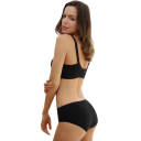 Low Waist Menstrual Pants Cotton Polyester Plain Absorbent Underwear Reusable Comfortable Menstrual Pants 4