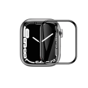Löytämätön suojakalvosarja 3 kpl Apple Watch 7 8 9 45 mm 3D HD ultrakevyt näyttösuoja naarmuja vastaan herkkä kosketus 5