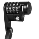 Lucchetto pieghevole per bicicletta con codice 85 cm 2