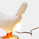 Luce decorativa a forma di gallina 15 x 15 cm Lampada notturna Decorazione pasquale Regalo per bambini 2