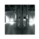 Luce di poppa LED per barca 12V DC blu/bianca impermeabile IP67 ABS diametro 75 mm illuminazione di bordo 147 lm angolo di illuminazione 120° 2
