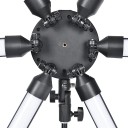 Luce LED da studio con 288 LED Forma a stella con 6 bracci Treppiede e supporto per telefono Temperatura 3200–5600 K Potenza 60 W Per foto e video 2