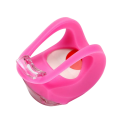 Luce LED in silicone impermeabile per bicicletta 3×4 cm Torcia per ciclismo con 3 modalità di illuminazione Lampeggiamento veloce e lento Alimentazione 2× batterie AG10 2