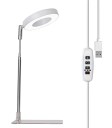 Luce LED per coltivazione telescopica con base Luce regolabile per la coltivazione delle piante con testa rotante e regolazione 2