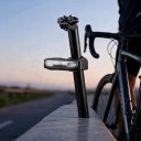 Luce posteriore per bicicletta con indicatori RAVEMEN NT101 Telecomando senza fili Clacson 120 dB Allarme antifurto Luce di freno IPX5 9