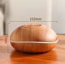 Luchtbevochtiger 200 ml compacte grootte 152 × 77 mm ontwerp met houten motief voor thuisgebruik en bevochtiging van het interieur 3