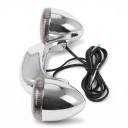 Luci posteriori e indicatori di direzione per motocicli, vetri fumé, 12V, LED, cromate, per Harley Davidson Street Glide Road Glide 2010–2022 4