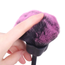 Luddig mjuk borste i form av en ros 5 x 3,3 x 12,5 cm Kosmetisk borste för puder, nagelpuder eller smink 8