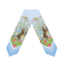 Luftig elegans damernas smala scarf 88 x 11 cm Tunn scarf för hår och hals Huvudband för kvinnor Accessoar till väskan Året runt 4