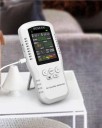 Luftkvalitetsmåler CO2 PM2.5 HCHO TVOC Forureningsdetektor Termometer Hygrometer Luftanalysator til hjemmet LCD-skærm USB-opladning 4