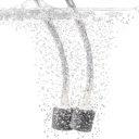 Luftstein für Aquarium 2,2 cm Blasenbelüfter 5W Sauerstoffscheibe für Aquarien und Hydroponik Erhöhung des Sauerstoffs Senkung von CO2 3