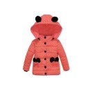 Lujosa chaqueta de invierno para niña con lunares J917 10