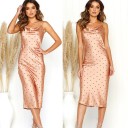 Lujoso vestido de noche sin tirantes 5