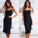 Lujoso vestido de noche sin tirantes 1