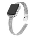 Luksuriøs tynd metal magnetisk rem til iWatch Apple Watch 38 mm 40 mm 41 mm til Series 1 2 3 4 5 6 7 8 9 SE Elegant rem 4