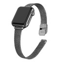 Luksuriøs tynd metal magnetisk rem til iWatch Apple Watch 38 mm 40 mm 41 mm til Series 1 2 3 4 5 6 7 8 9 SE Elegant rem 2