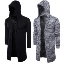 Luksus herrecardigan med hætte J1379 1