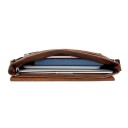 Luksusowa męska skórzana torba na ramię 32×26 cm Markowa biznesowa torba typu crossbody Duża elegancka torba boczna dla mężczyzn 2