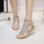 Luksusowe damskie sandały z ćwiekami 3