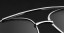 Luksusowe męskie okulary przeciwsłoneczne pilota J2656 5
