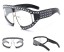 Luksusowe okulary damskie J2914 13